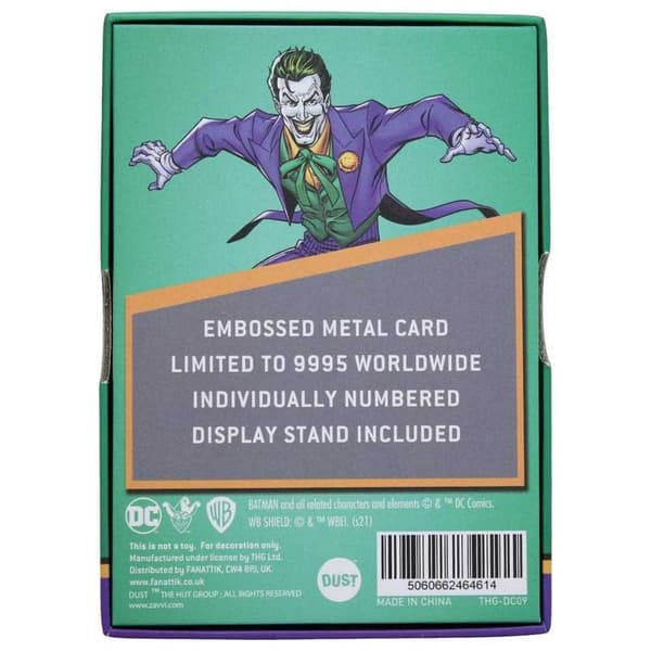 Fanattik 12x9 Cm Joker Ingot Silver