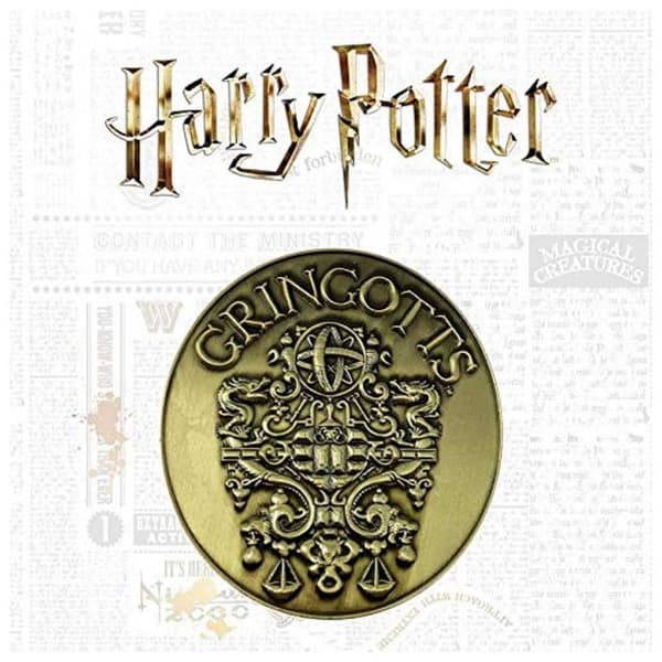 Fanattik Bank 65 Harry Potter Harry Potter Medaljon Gylden
