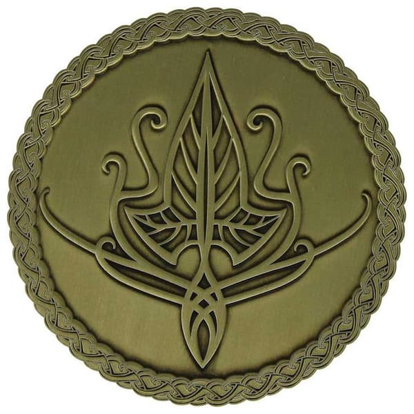 Fanattik Elfos 10 Cm Harry Potter Medallion Gylden