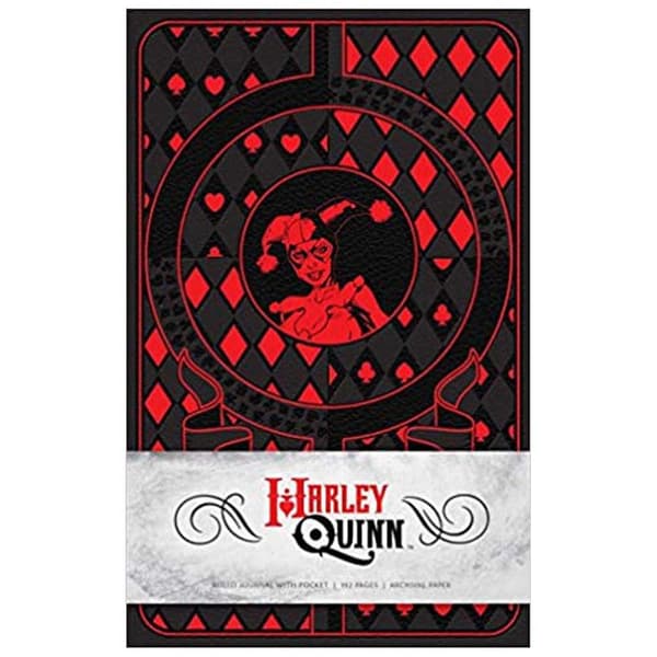 Insight 21 Cm Harley Quinn Notebook Rød