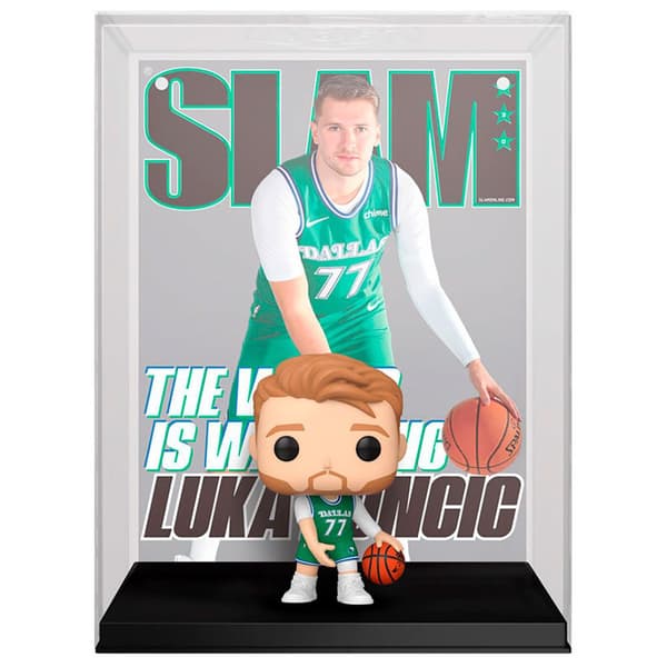 Funko Pop Cover Slam Nba Luka Doncic Figure Durchsichtig
