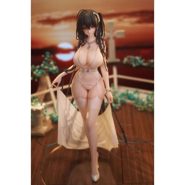 Anigame Staty Pvc 1/6 Taiho Wedding: Temptation On The Sea Breeze Ver. Special Edition 29 Cm Azur Lane