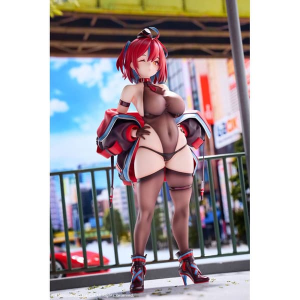 Hobby Sakura Staty Pvc 1/6 Rainbow Red Apple Illustrated By Starcat 29 Cm Original Illustration