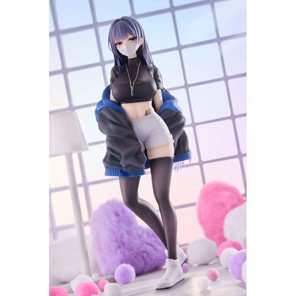 Maxcute Statue Pvc 1/7 Mask Girl Yuna 24 Cm Original Character