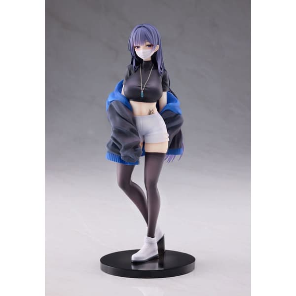 Maxcute Statue Pvc 1/7 Mask Girl Yuna 24 Cm Original Character