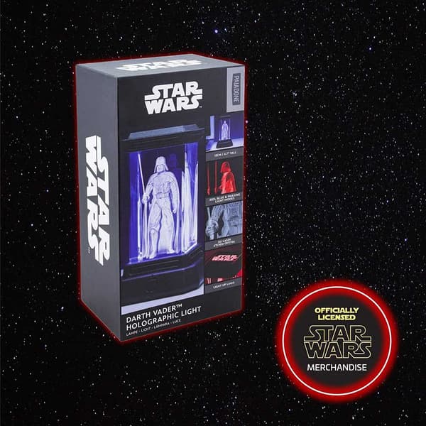 Star Wars Holografinen Valo Darth Vader Pinkki