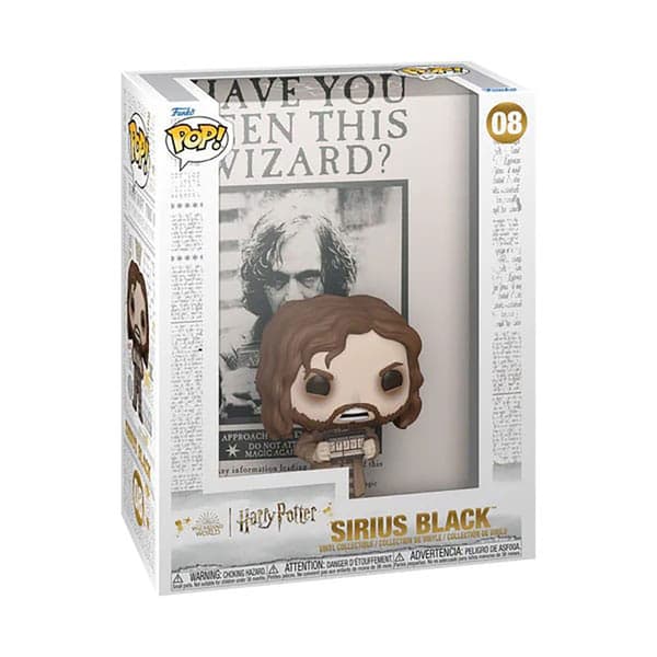 Funko Harry Potter Pop! Comic Cover Vinyl Poster With Sirius Black 9 Cm Figur