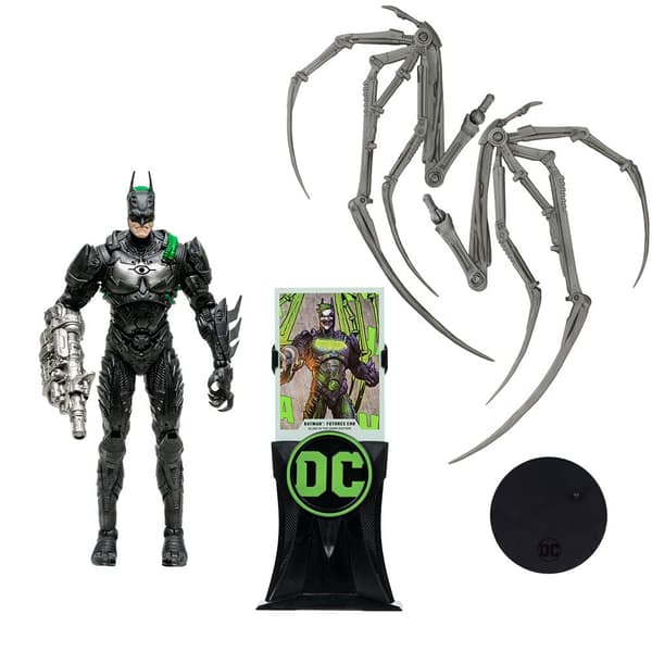 Mcfarlane Toys Dc Multiverse Batman Futures End Gitd Gold Label 18 Cm Kuvio