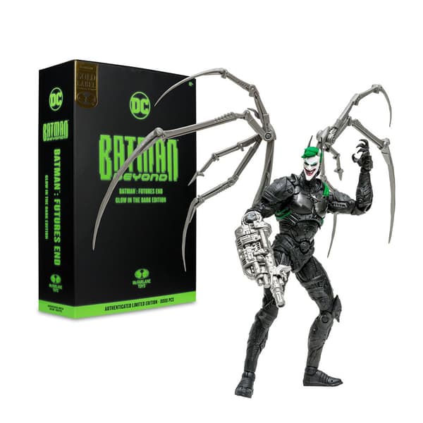 Mcfarlane Toys Dc Multiverse Batman Futures End Gitd Gold Label 18 Cm Kuvio