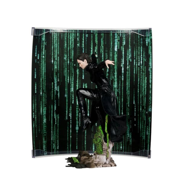 Mcfarlane Toys Matrix Movie Maniacs Trinity 15 Cm Kuvio