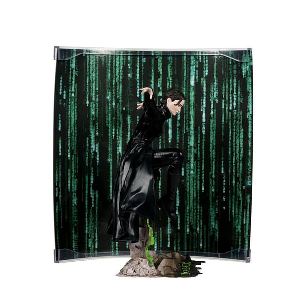 Mcfarlane Toys Matrix Movie Maniacs Trinity 15 Cm Kuvio