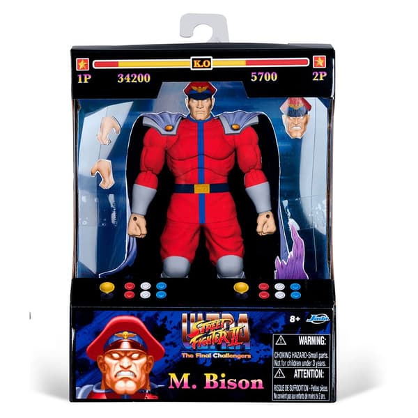 Jada Figur Street Fighter Ii Bison 15 Cm