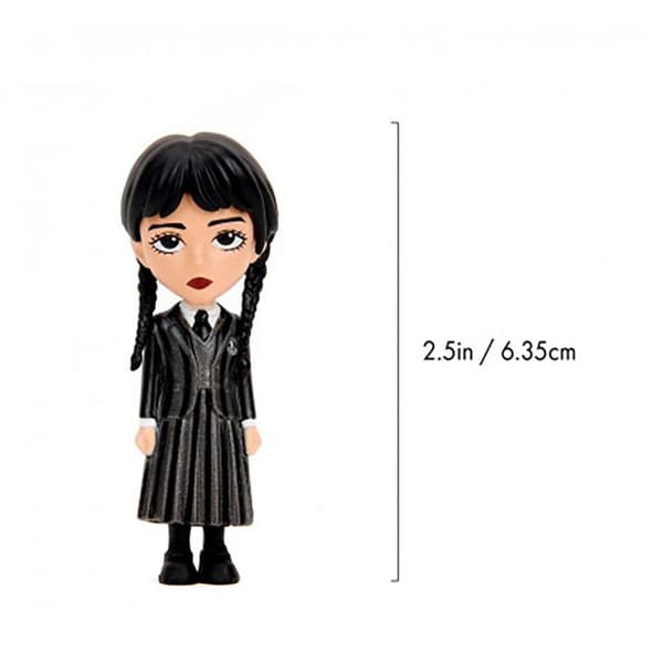 Jada Af Set 4 Metal Onsdag 7 Cm Figurer