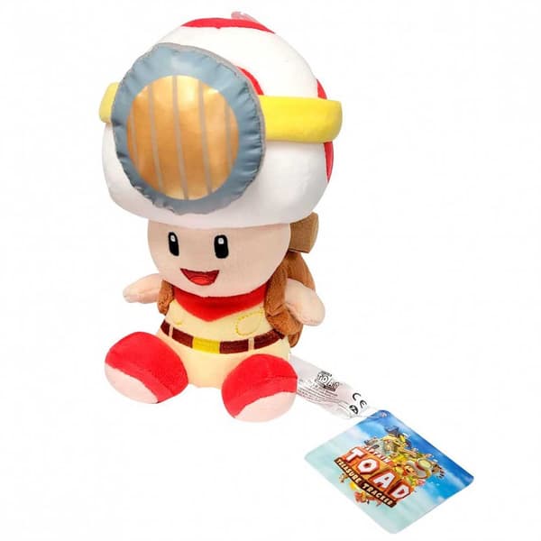 San-ei Captain Toad Super Mario Bros Pehmolelu