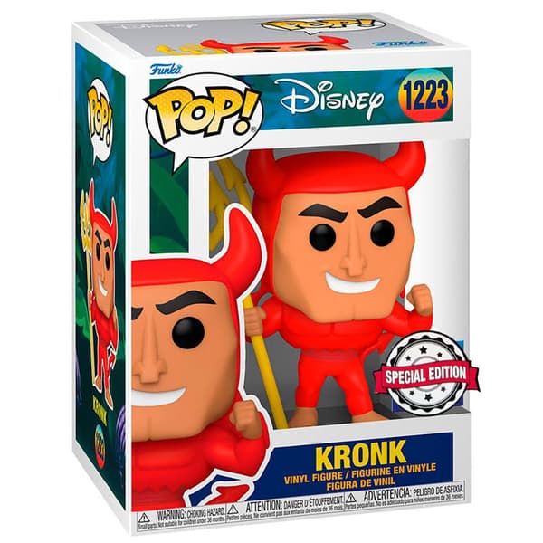 Funko Pop Disney Keisari Ja Hullutuksensa Kronk Yksinoikeudella