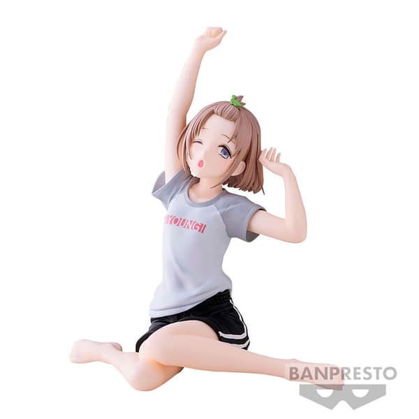 Banpresto Asahi Serizawa Relax Time The Idolmaster Shiny Colors Figur 10 Cm