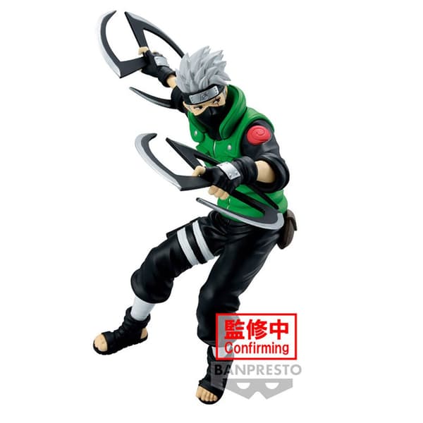 Banpresto Kakashi Hatake Narutop99 Naruto Shippuden 13 Cm Kuvio