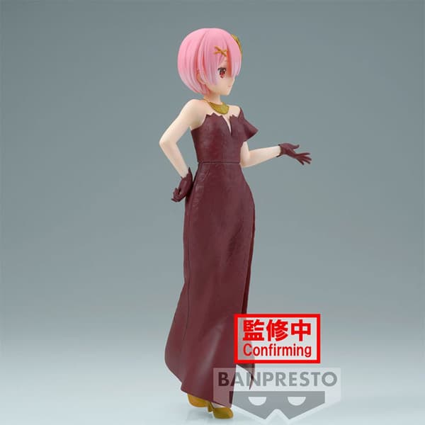 Banpresto Ram Glitter & Glamours Re:zero Elämä Toisessa Maailmassa -figuuri 23 Cm