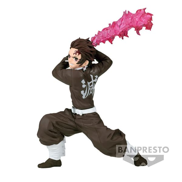 Banpresto Tanjito Kamado Ii Vibration Stars Demon Slayer Kimetsu No Yaiba Figur 13 Cm