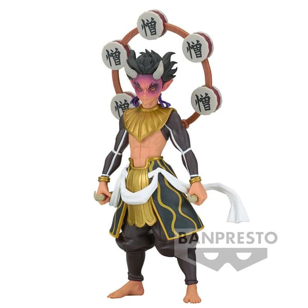 Banpresto Zohakuten Demon Demon Slayer Kimetsu No Yaiba -sarjan Hahmo 15 Cm