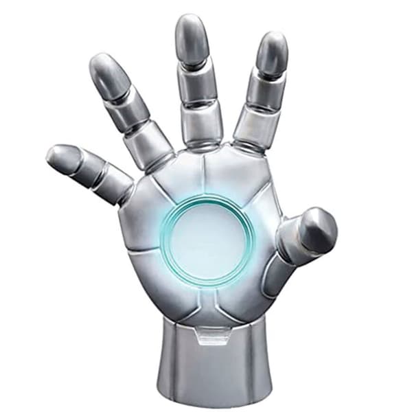 Diamond Select Heroic Hands Grey Armor Iron Man Marvel-figur 25 Cm
