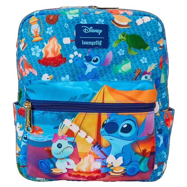 Loungefly Stitch And Scrump -aiheinen Retkeilyreppu