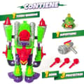 Miniatyrbild 3 av 6: Magic Box Robot Turbo Warrior Speed ??superthings Transformerbar Till Motorcykel 18x21x8.7 Cm