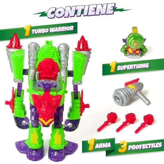 Magic Box Robot Turbo Warrior Speed ??superthings Transformerbar Till Motorcykel 18x21x8.7 Cm