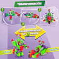 Miniatyrbild 6 av 6: Magic Box Robot Turbo Warrior Speed ??superthings Transformerbar Till Motorcykel 18x21x8.7 Cm