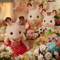 Pikkukuva 4 / 6: Epoch Sylvanian Families -suklaapupuperheen Hahmot