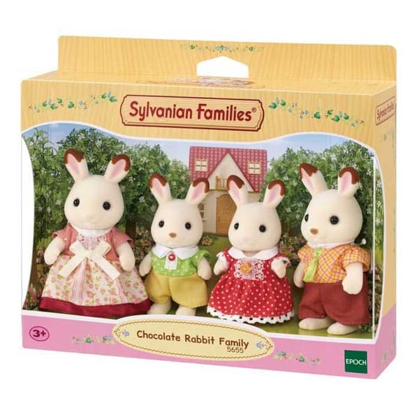 Epoch Sylvanian Families -suklaapupuperheen Hahmot