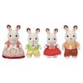 Pikkukuva 1 / 6: Epoch Sylvanian Families -suklaapupuperheen Hahmot