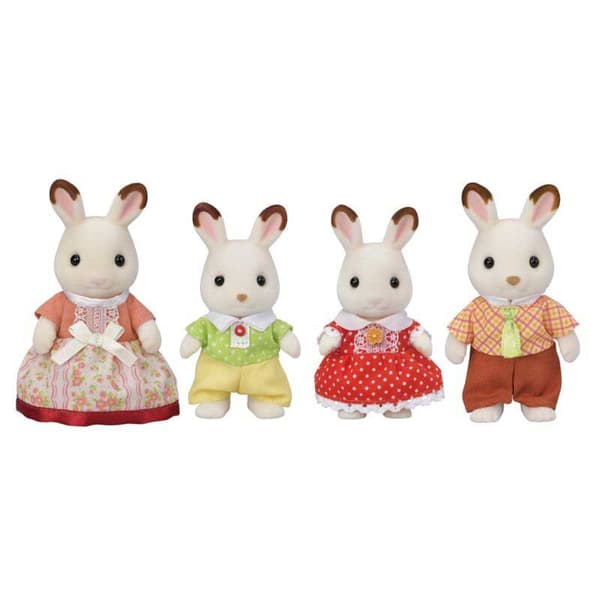 Epoch Sylvanian Families Chokoladekanin Familie Figurer