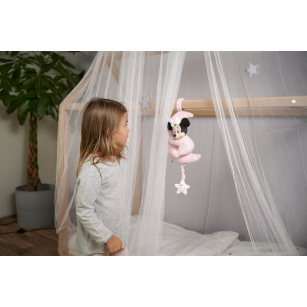 Disney Minnie Mouse musiklegetøj, lyser i mørket, 29 cm