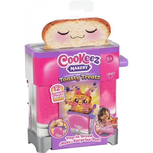 Cookeez Makery Toasty Treatz – leivänpaahdin ja mysteeripehmo