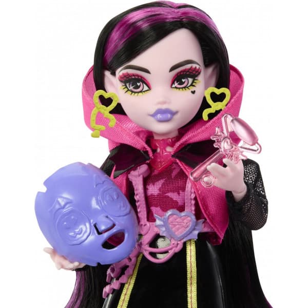 Monster High Skulltimate Secrets: Neon Frights Draculaura - modedukke