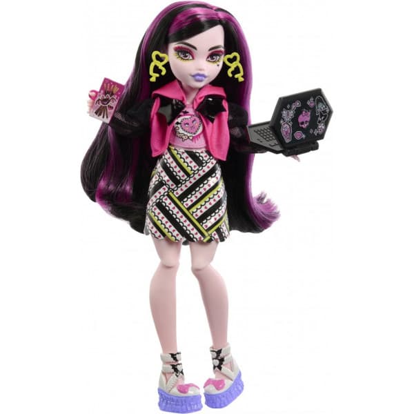 Monster High Skulltimate Secrets: Neon Frights Draculaura - modedukke