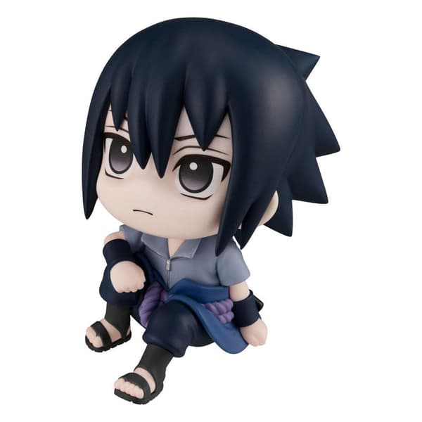 Megahouse Naruto Shippudenin Pvc-patsas Uchiha Sasuke 11 Cm Sininen