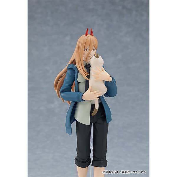 Max Factory Figma Power Chainsaw Man-figur 15 Cm Beige
