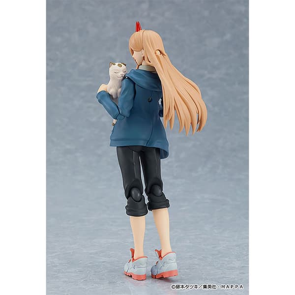 Max Factory Figma Power Chainsaw Man-figur 15 Cm Beige