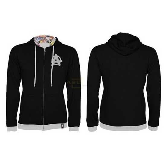 Numskull Games Rage 2 Zip-up Goon Hættetrøje Med Graffiti  L