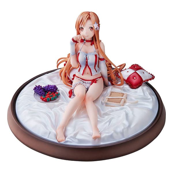Kadokawa 1/7 Asuna Negligee Sword Art Online Staty 15 Cm