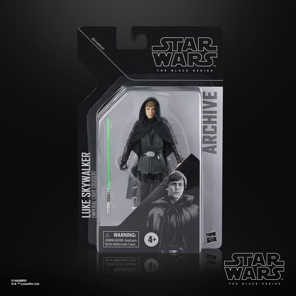 Hasbro Star Wars Black Series Archive Action Luke Skywalker Imperial Light Cruiser -hahmo 15 Cm