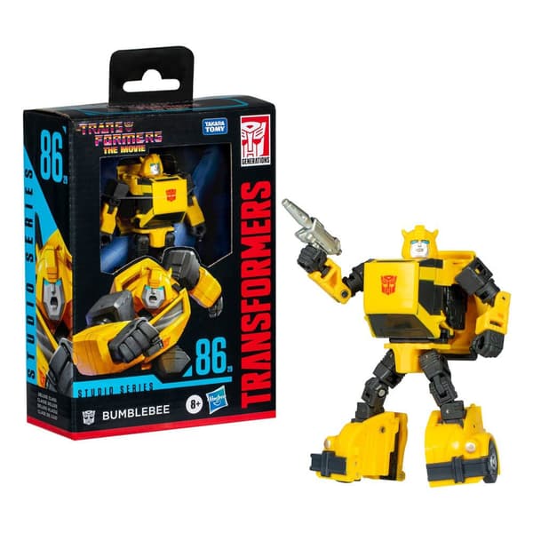 Hasbro Transformers-elokuva: Studio-sarjan Deluxe-luokan Toimintahahmo Bumblebee 11 Cm