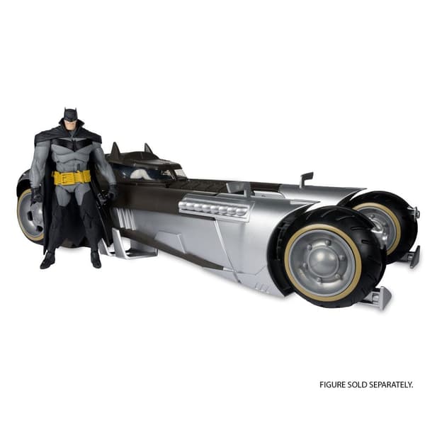 Mcfarlane Toys Dc Multiverse -sarjan White Knight Batmobile Gold Label -hahmo 18 Cm