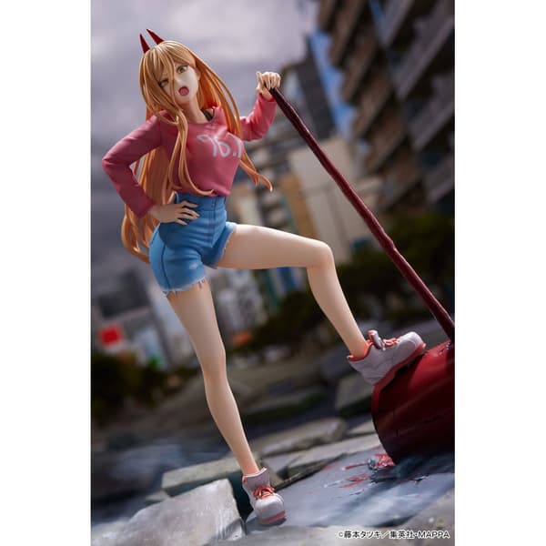 Ami Ami Pvc 1/7 Power Chainsaw Man-staty 27 Cm