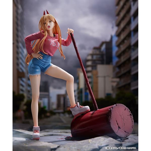 Ami Ami Pvc 1/7 Power Chainsaw Man-staty 27 Cm