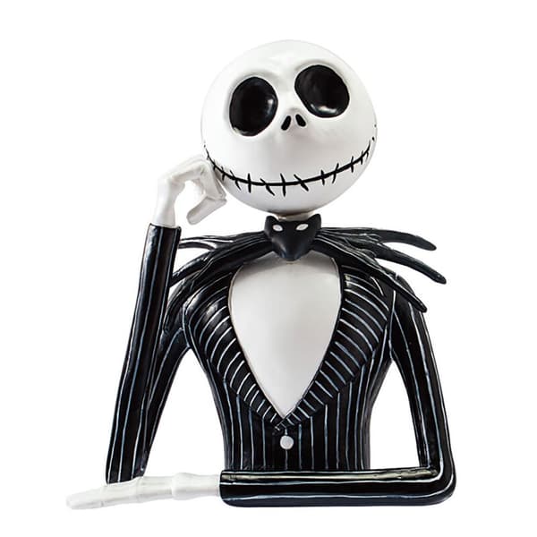 Monogram Sparebøsse Busto Jack 20 Cm Sort