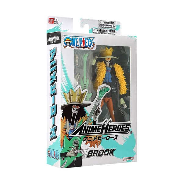 Anime Heroes One Piece With Accessories Brook Figur  16 cm