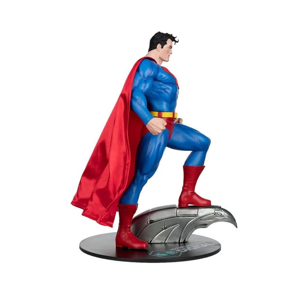 Mcfarlane Toys Dc Direct Pvc-patsas 1/6 Superman Jim Leen Mukaan 25 Cm